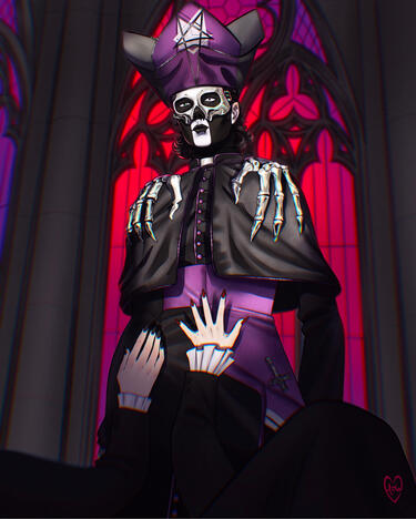 Papa V Perpetua from Ghost the band