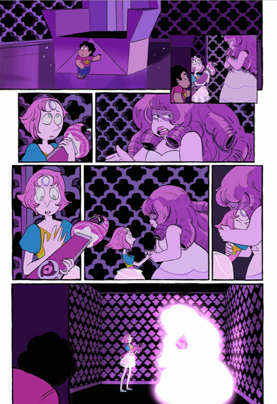 page studio of "Steven Universe"