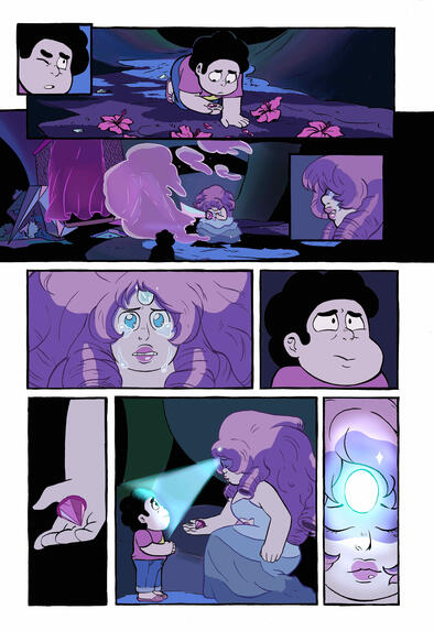 page studio of "Steven Universe"