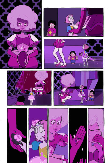 page studio of "Steven Universe"