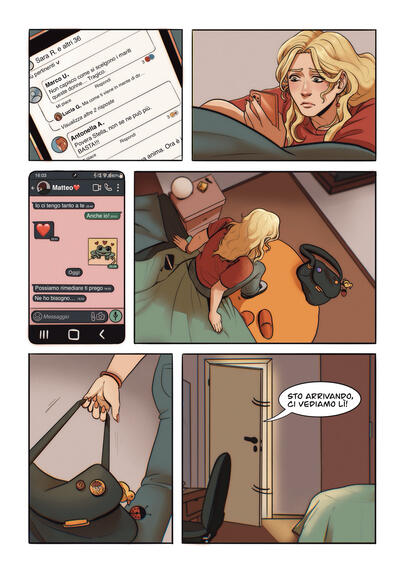 “Colpe” tav 02/07 - concorso per Giulia Cecchettin