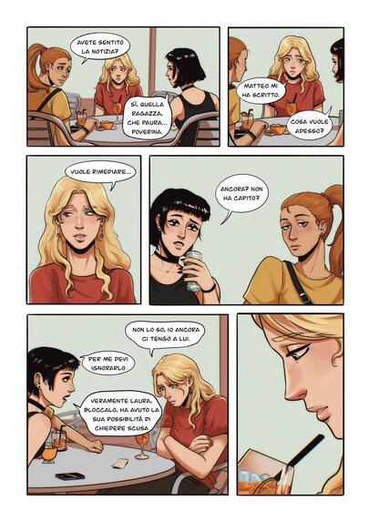 “Colpe” tav 03/07 - concorso per Giulia Cecchettin