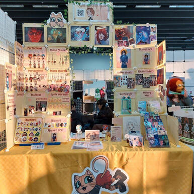 My booth