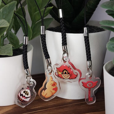 Phone charms - Hazbin hotel